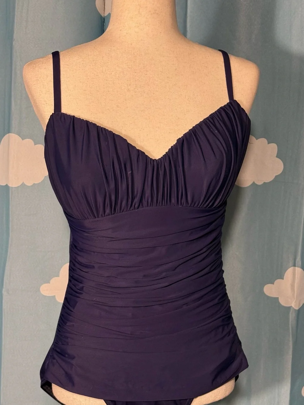 Purple Miracle suit Ruched One-Piece Swimsuit - Women Swim- one-piece. 14